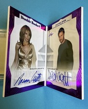 2024 Leaf Pop History Book Double Booked Rosanna And David Arquette 04/10 Auto picture