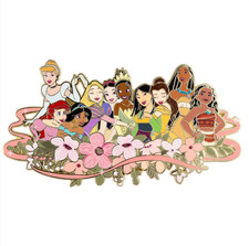 PRESALE Pink A La Mode Princess Jumbo Pin LE 500 4” Confirmed picture