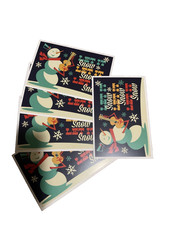 Lantern Press Postcard Christmas Season Holiday Theme Snowman Lot of 5 picture