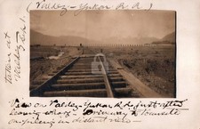 c1905 View On Valdez Yukon Railroad Valdez Alaska AK RPPC Photo Postcard COPY picture