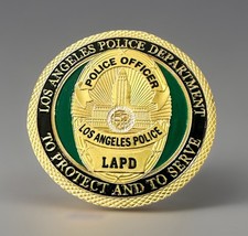 LAPD Los Angeles Police Agent Challenge Coin  ·IN STOCK· ·FAST SHIPPING· ·NEW· picture