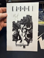Kabuki CIRCLE OF BLOOD #4 Ashcan 1994 Signed David Mack picture