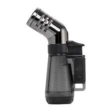 Palió Squadra Angled Triple Jet Flame Cigar Lighter Refillable Adjustable Torch picture
