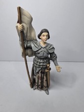 St. Joan of Arc Statue Figurine Roman Inc Patrons Protectors 4.5