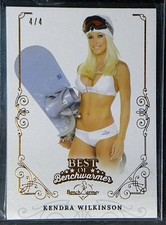 2022 Best of Bench Warmer Kendra Wilkinson Copper Foil 4/4 SSP Last Made picture