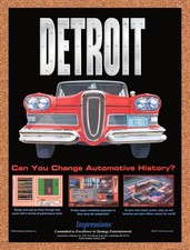 1994 Detroit PC Original Advertisement / Retro Promo v1 picture