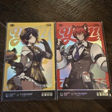 Zenless Zone Zero x Kyuramen Perfect Taste Bundle Card Set of 2 Expired 12/31/26 picture