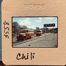 Vtg 1996 35mm Slide Yotala Bolivia Railbus Train Transport Andes RR picture