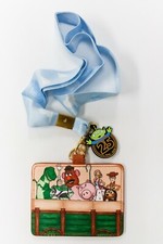 Pixar Disney Loungefly Toy Story  25th Anniversary Lanyard with Cardholder picture