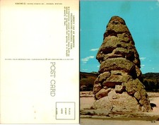 Yellowstone WY Liberty Cap at Mammoth, Hot Springs Postcard 72894 picture