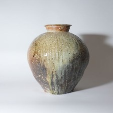 Shigaraki Tsubo vase. Hiroyumi Suzuki. picture