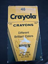 RARE VINTAGE FIND Crayola 48 Ct No.48 Crayons (Binney & Smith, USA) Open Box picture
