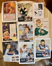 Lot of 23 Vintage Kids/Mother 1940s/50s Welch's PHILCO Rockwell AT&T Bell etc... picture