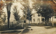 Rochester New York 1909 Farm House Buildings occupation RPPC Postcard 25-11222 picture