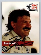 Pro Set Racing 1991 Dale Jarrett Autographed Card #43 NASCAR Driver picture