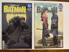 Lot of 3 - Absolute Batman #1 9th Print, #16 A Annual #1 2nd Foil, All NM picture