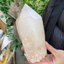 5lb Natural Clear White Quartz Crystal point Rough Healing Specimen picture