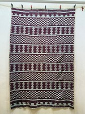 Vintage Beautiful African Ewe Kente Cloth Textile 177x116 Cm picture