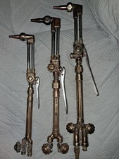 Vintage  Victor CA2460 ..CA1050. & CA 1350  Acytaline Torches Gauge Lot picture