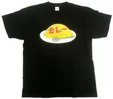Clothing Takada Yuki & Matsuda Sou Omelet Curry T-shirt Black L size 
