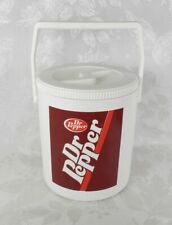 Vtg Dr Pepper Plastic Cooler 