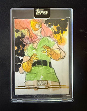Topps 2026 Marvel Mint Original Sketch Card SK-28 Jean Grey Hard Signed Cao picture