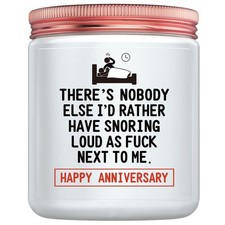 Funny Anniversary Candle Gift for Her Him - Humorous Romantic Boyfriend, Girl... picture