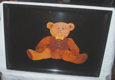 Couroc of Monterey vintage large serving tray, teddy bear design picture