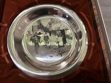 1976 Franklin Mint Thanksgiving Plate - Home From The Hunt - Steven Dohanos picture