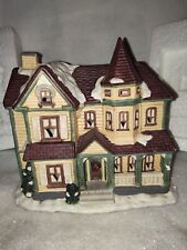 Mervyns Village Square Lighted Victorian House 1995 picture