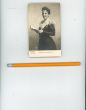 circa 1905 RPPC Real Photo postcard - Mrs. Theodore Roosevelt Holding Book, picture