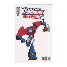 TRANSFORMERS ANIMATED THE ARRIVAL #5 RI Optimus Prime Variant 2008 IDW Comics picture