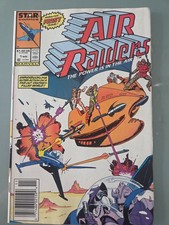 AIR RAIDERS #1 (1986) MARVEL STAR COMICS NEWSSTAND EDITION KELLY JONES ART picture