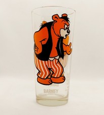 1975 Warner Bros Looney Tunes Barney Bear Pepsi Collector Series Glass picture