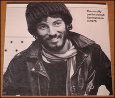 2003 Bruce Springsteen in 1975 Rolling Stone Magazine Photo Clipping 3.5