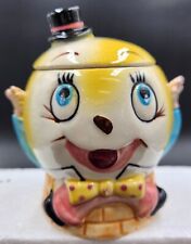 1950's Hand Painted Enesco Anthropomorphic Humpty Dumpty Sugar Bowl Grease Pot  picture