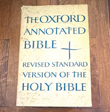 The Oxford Annotated Bible Revised Standard Version 1962 Oxford Univ Press picture