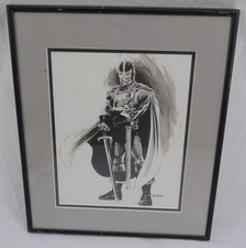 Steve Epting Black Knight Marvel Universe Inkwash Original Comic Art Artwork picture