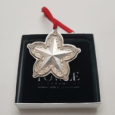 Towle 2002 Sixth Edition Sterling Silver Star Christmas Ornament Limited Ed picture