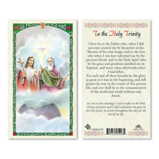 To the Holy Trinity - Plastic Laminated Prayer Card picture
