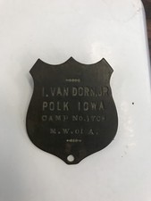Modern Workman Of America Camp Badge M. W. Of A. picture