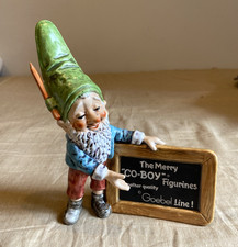 GOEBEL CO BOY GNOME HUMMEL SIGNAGE-CO PLAQUE 1971 WELL 516 W.GER. EXCELLENT COND picture