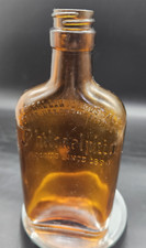 1950s Philadelphia Amber  Half Pint Whiskey  empty bottle Famous since 1894  picture