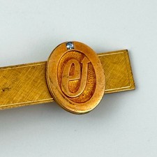 Vintage Balfour 12K GF Tie Clip Employee Service Award picture