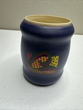 Vintage 90s Coleman Koozie Coozie Tuffoam Blue Insulated Drink Holder Cozy picture