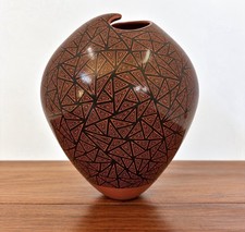 Mata Ortiz Trini Silveira Mexican Fine Art Pottery Olla Vase 6x5.5” picture