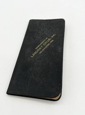 Vintage 1954 Lindsay Bros. Inc. Farm Advertising Pocket Notebook Milwaukee WI picture