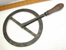 Antique Blacksmith Hand Forged Wheelwrights Traveler Wheel Tool Measuring 8-1/2
