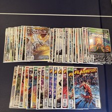 DC Comics Flashpoint Huge Run Lot 1-5 Plus Variants/Tie-In Sets 2011 42 Comics picture