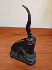 Antique Cast Iron Lever Press Embosser Seal - c. 1927 Ocala Florida picture